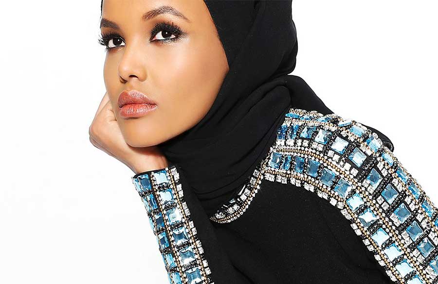 حلیمه ایدن مدل مطرح محجبه