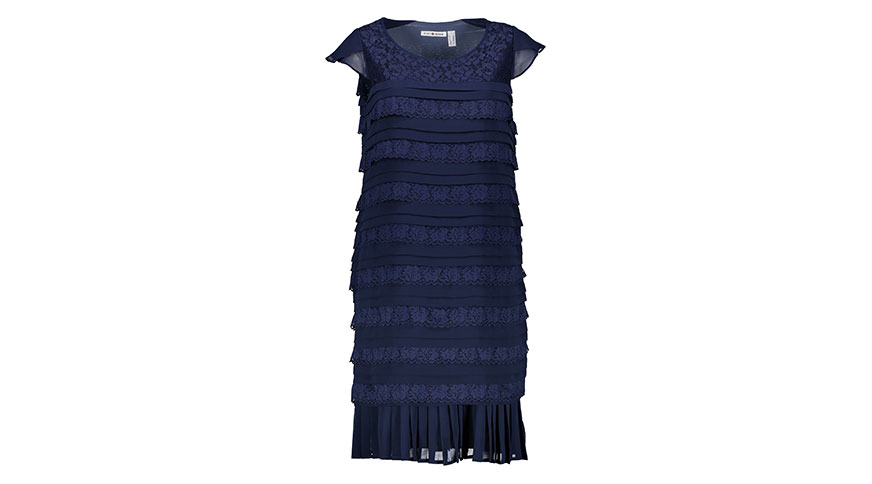 پیراهن زنانه سرمه ای دیجی استایل