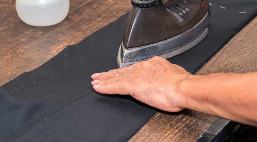 خط اتو شلوار مردانه