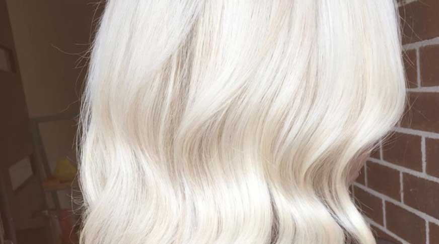 رنگ مو پلاتینه مد سال 2017