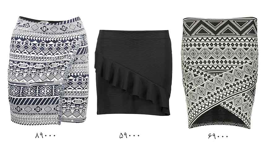 مدل دامن زنانه