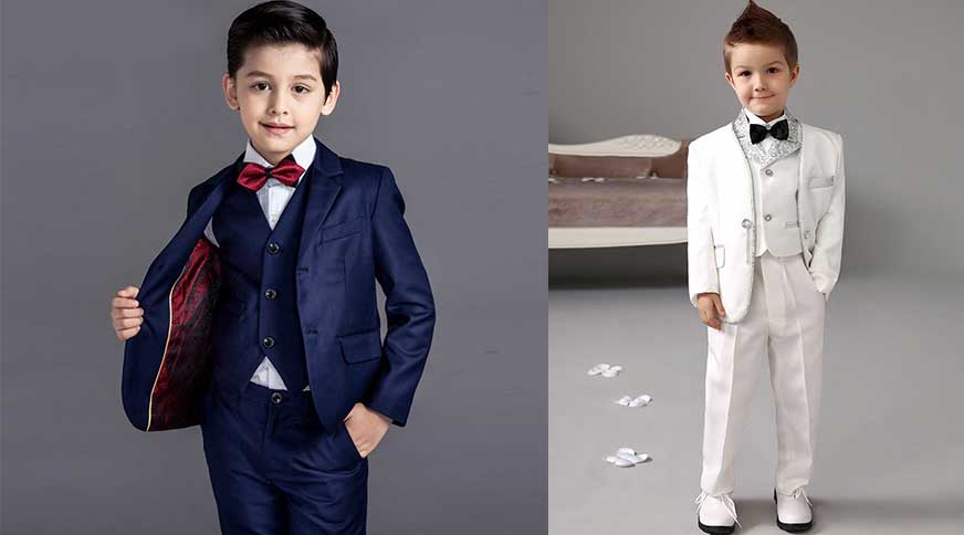 لباس پسرانه رسمی کت و شلوار