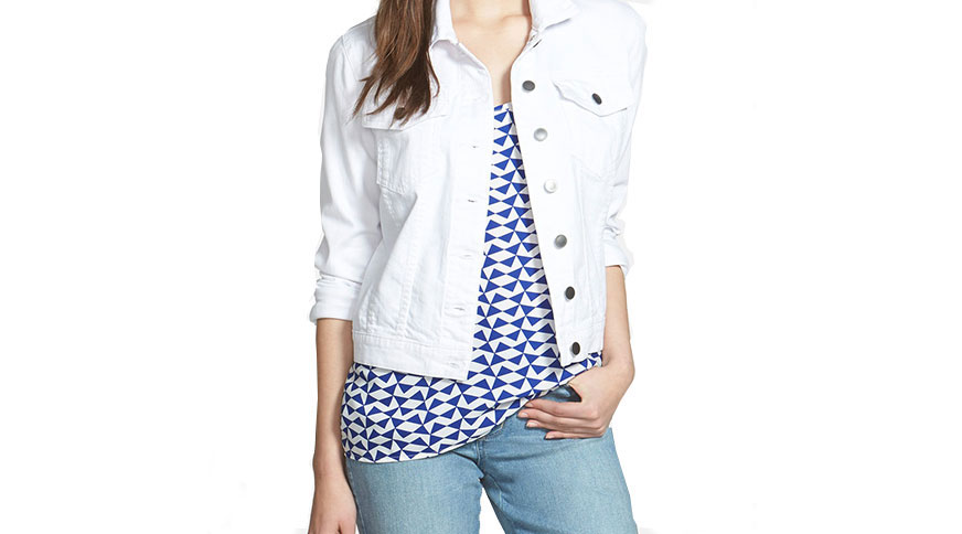 کت تک زنانه سفید