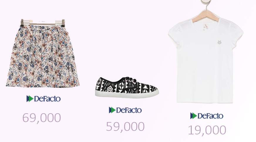 مدل دامن کوتاه دخترانه