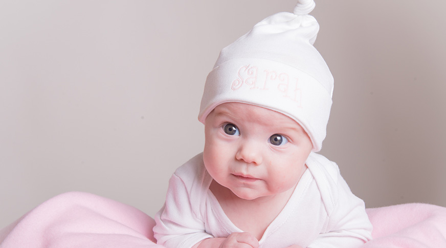 کلاه نوزاد دختر جدید