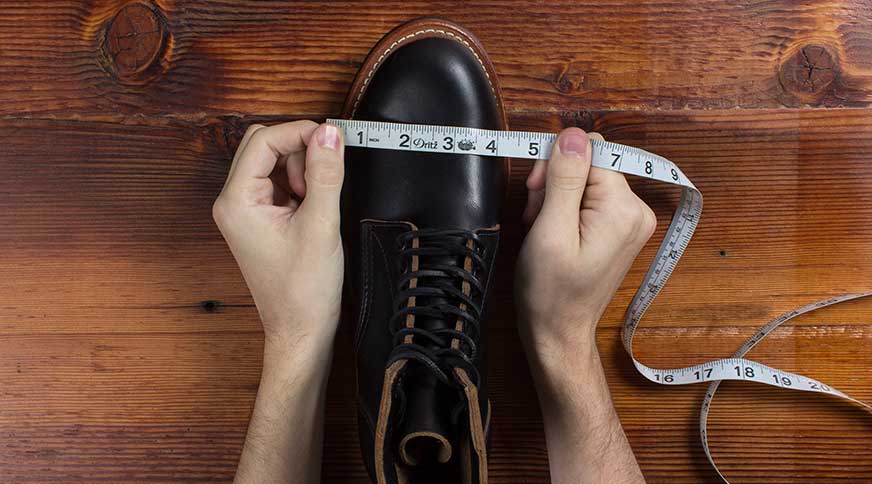 اندازه گیری سایز پا