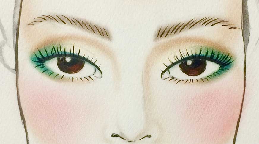 مداد چشم قهوه ای