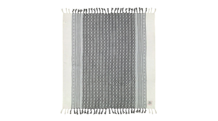 روسری سیاه و سفید سوپر درای