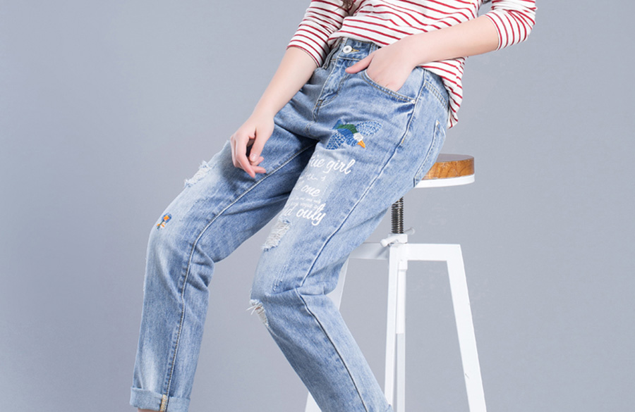 مدل شلوار جین زنانه مد 2017