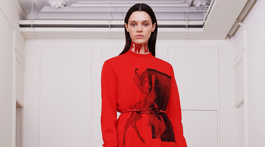 پیراهن زنانه قرمز مد پاییز 2017