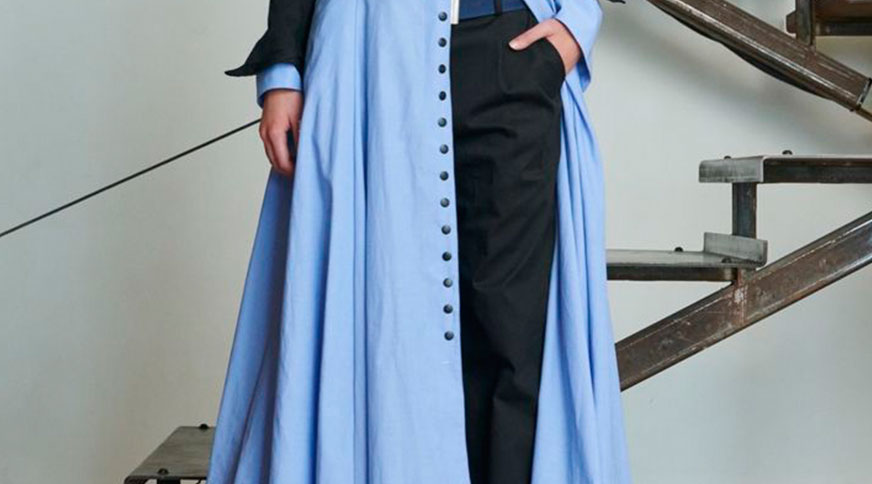 لباس تمام دکمه مد پاییز 2017