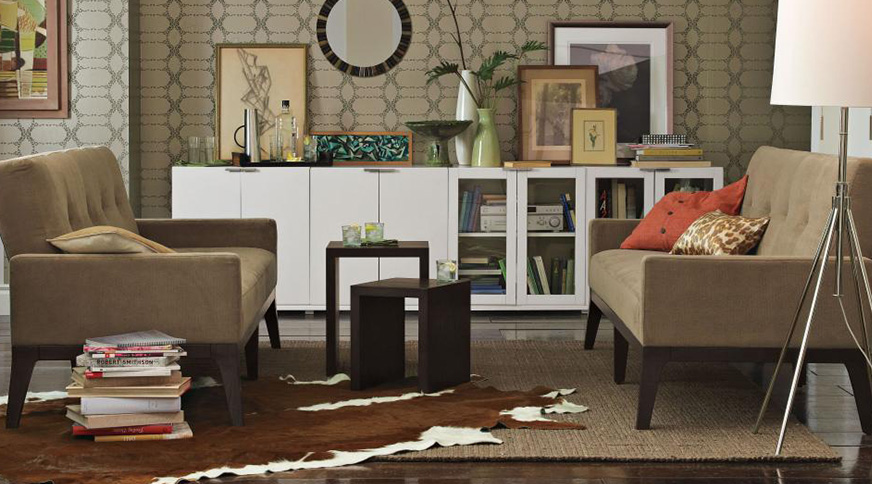 فرش پوست و چرم