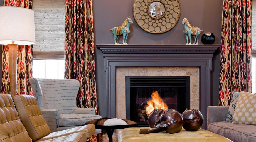 مدل پرده پاییز