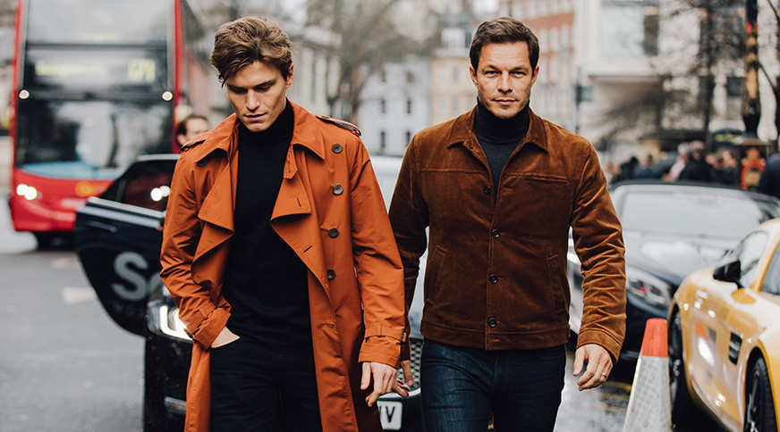 مدل بارانی مردانه