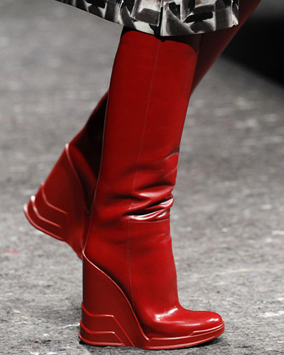 بوت زنونه جدید مجلسی شیک چرم