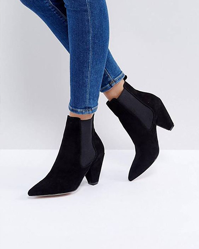 نیم بوت پاشنه دار