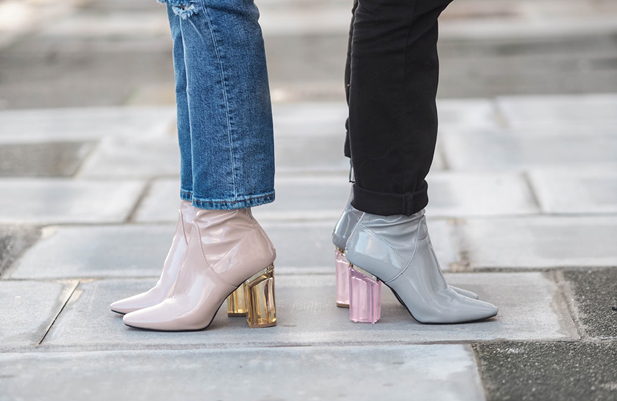 انواع پاشنه کفش