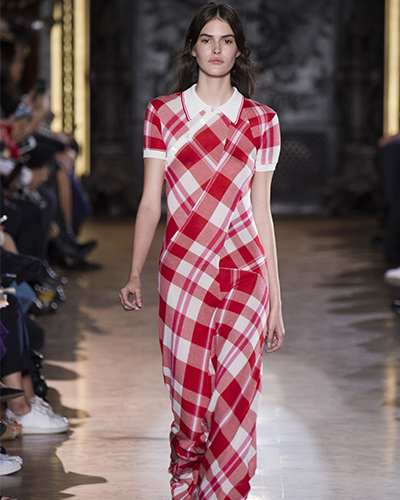 پیراهن زنانه چهارخانه 2018