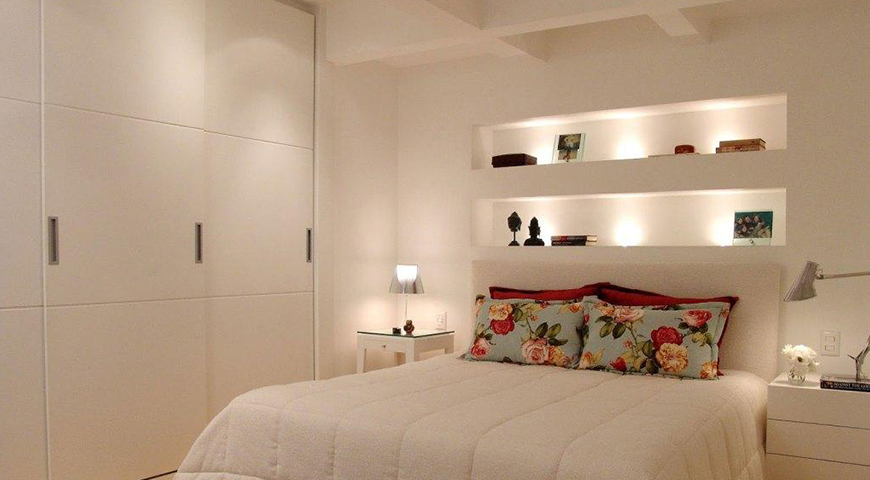مدل دکور اتاق خواب کوچک ساده مدرن