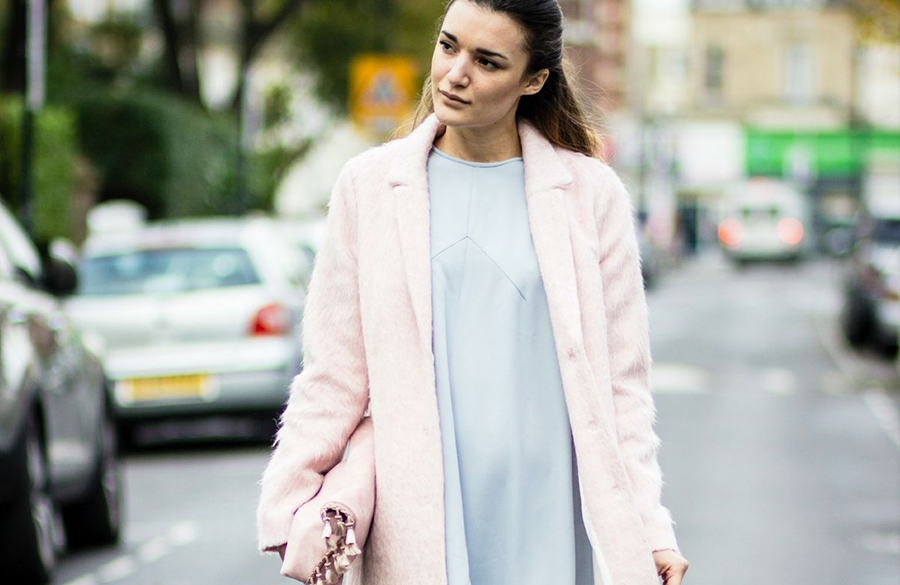 پالتوی صورتی ملایم