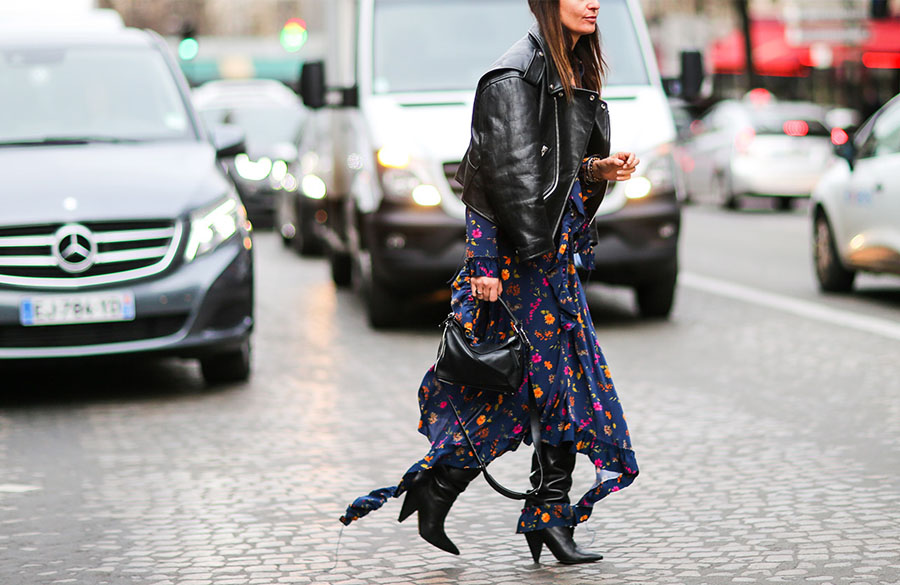 بوت زنانه با پیراهن