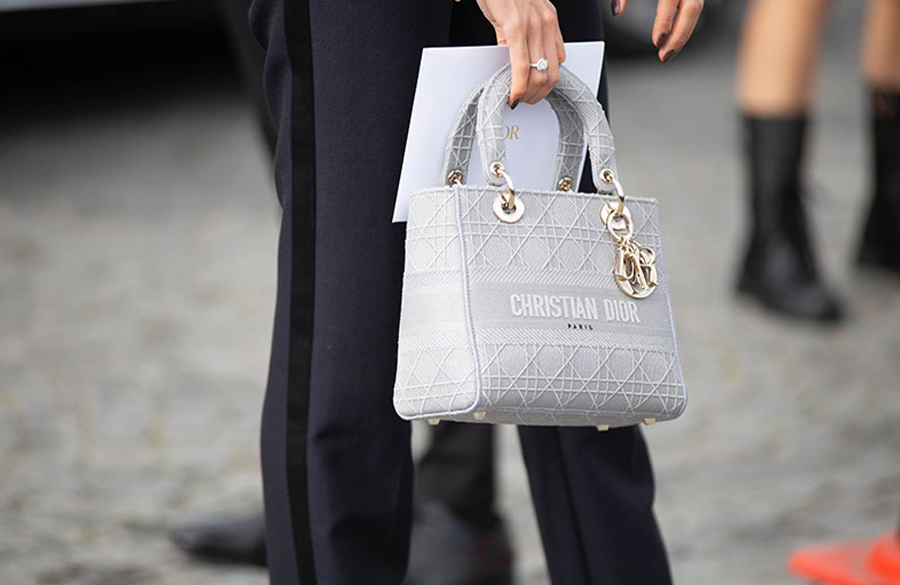مدل کیف دستی کریستین دیور سفید