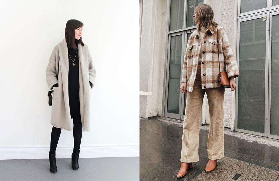 رنگها در استایل مینیمال