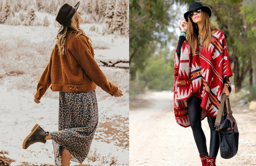 المان های شاخص در استایل بوهو