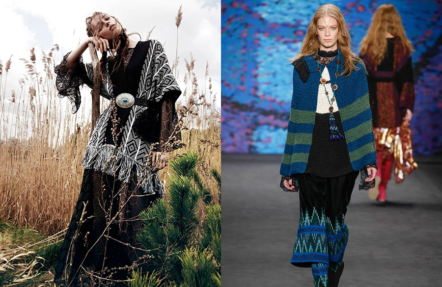 لایهبندیهای مناسب در استایل بوهو