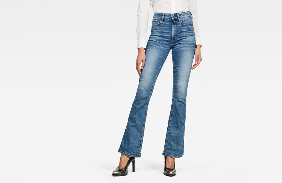 شلوار جین پاچه گشاد