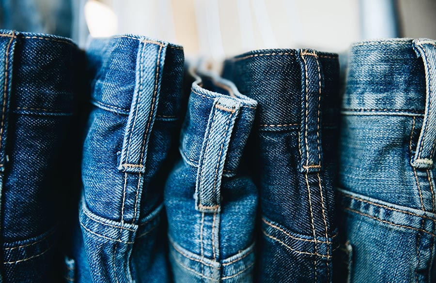 تنوع رنگ شلوار جین