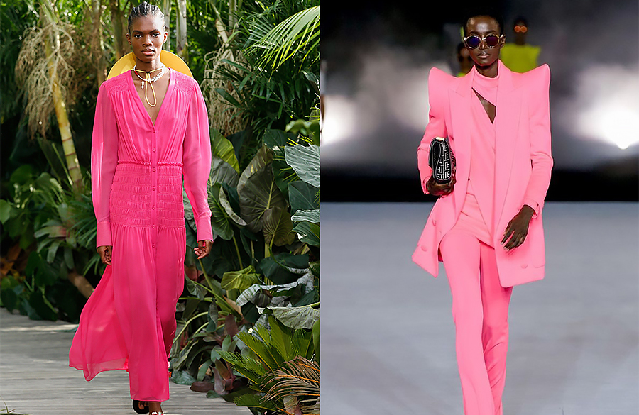 رنگ تمشکی ترند بهار و تابستان 2021