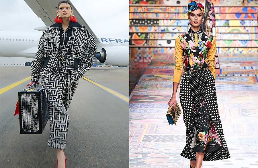 سیاه و سفید ترند بهار و تابستان 2021