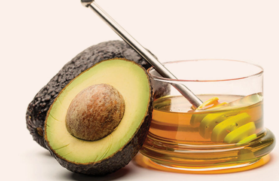 ماسک آوواکادو و عسل