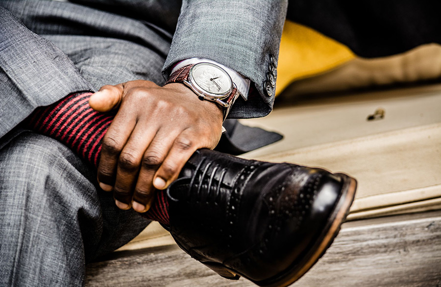 تاثیر کفش و ساعت در زیبایی استایل کاری مردانه