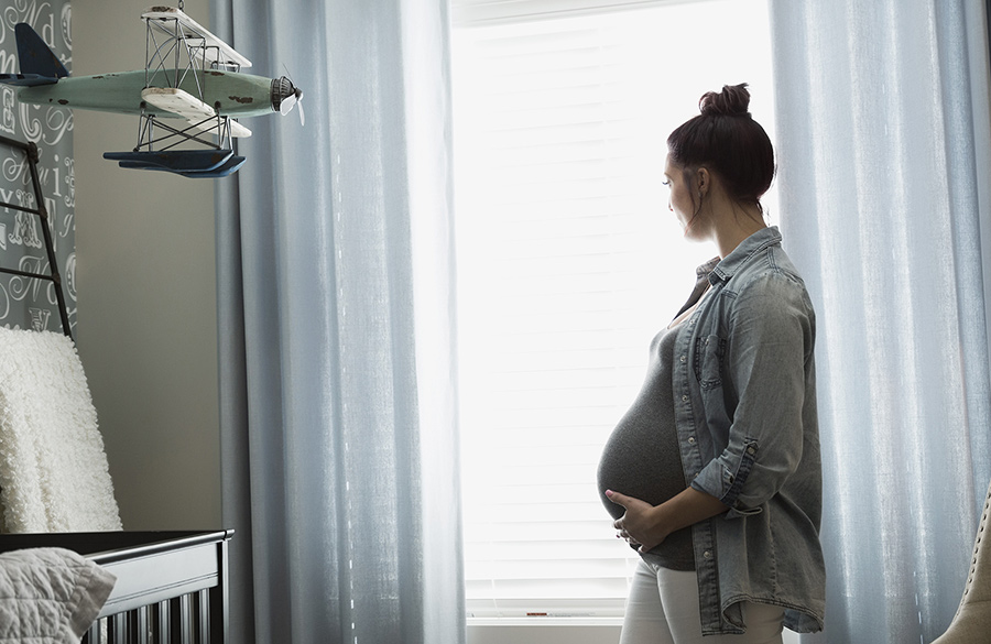 لباس بارداری تابستانی خانگی