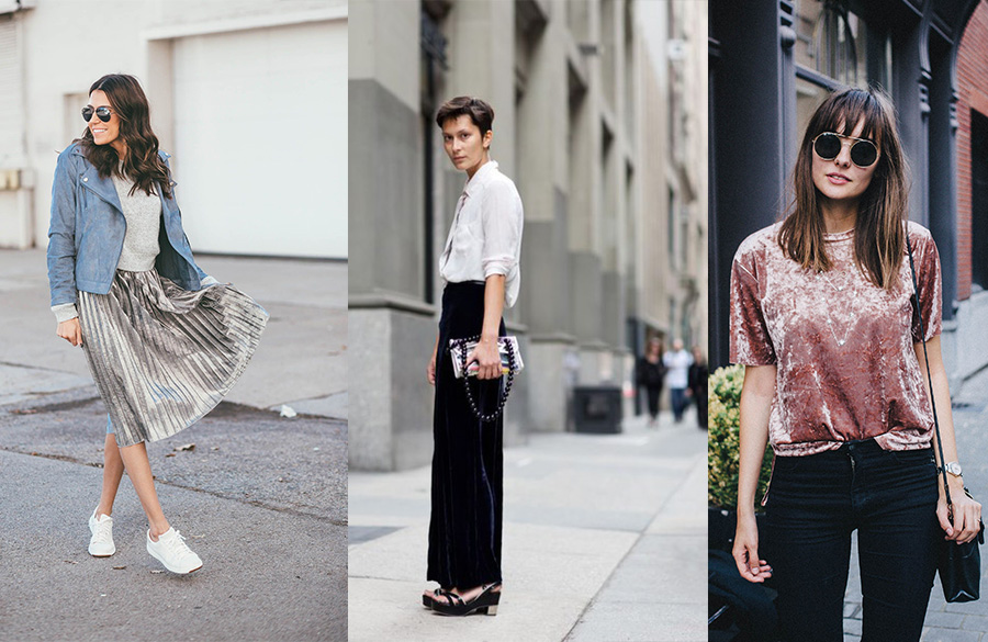 لباس مخمل زنانه