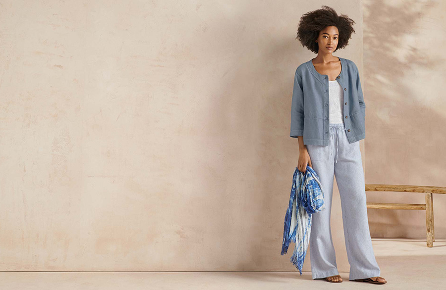 استایلی زنانه با بهترین انواع پارچه تابستان و پارچه بهار