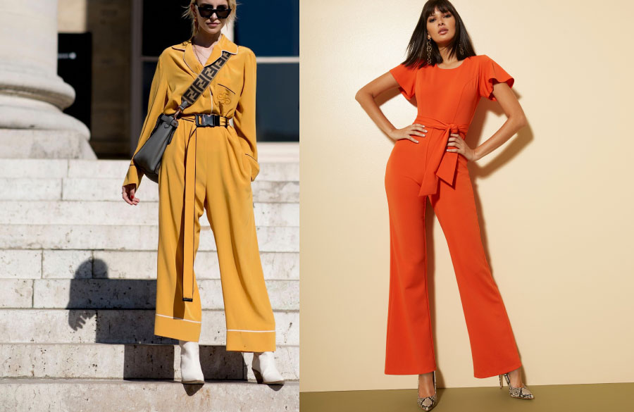 کفش پاشنه بلند و جامپسوت