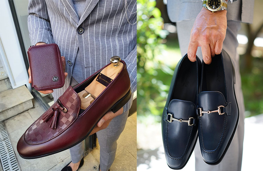 رنگ کفش کالج