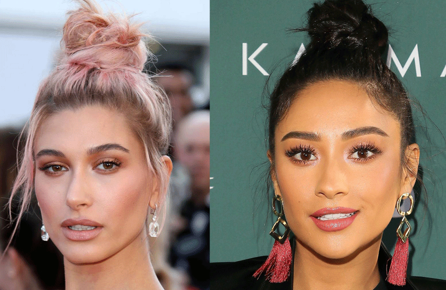 گره بالاسر برای آرایش موهای کمپشت و نازک