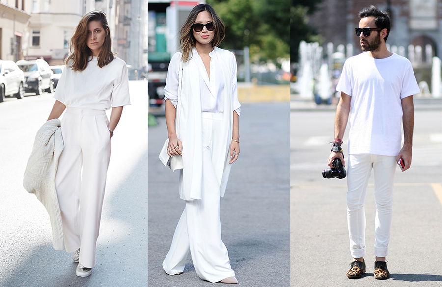 لباس نخی سفید