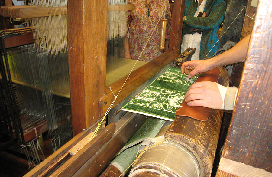 بافت پارچهی مخمل