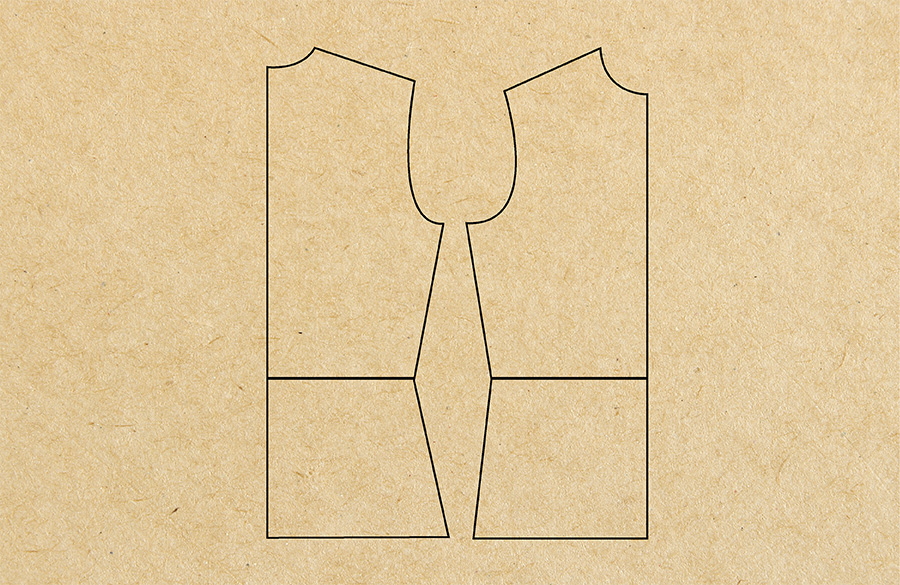 الگوی اولیهی بالاتنه