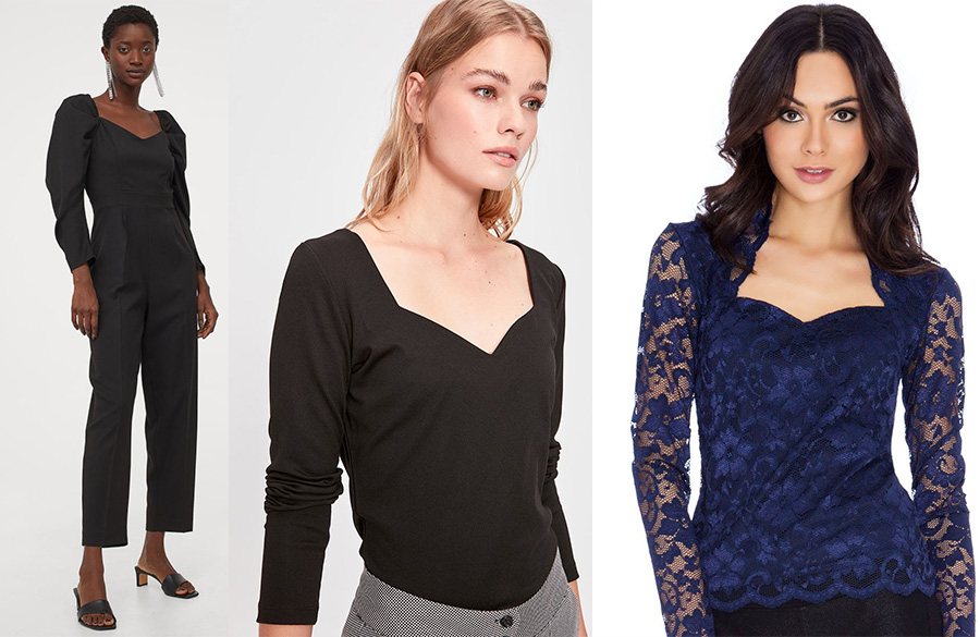 انواع یقهی دلبری