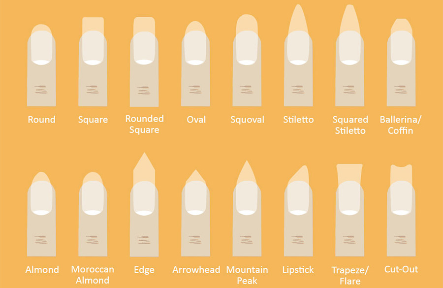 انواع مدل ناخن