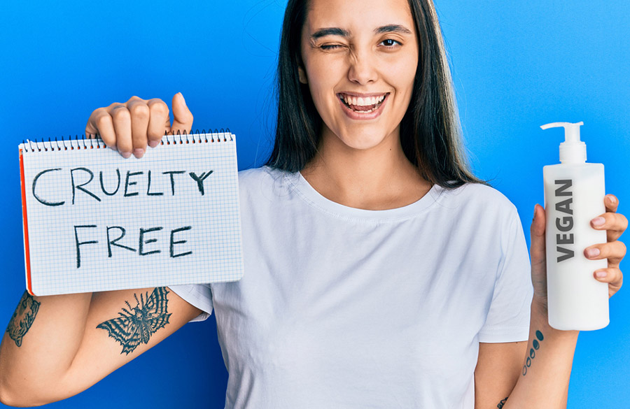 محصولات آرایشی وگان و کرولتی فری