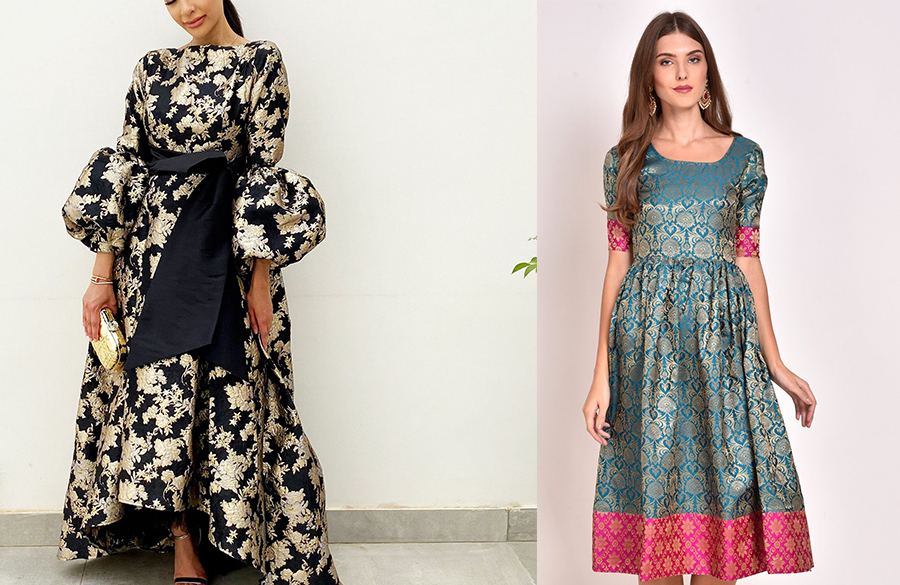 پارچه مجلسی گل برجسته