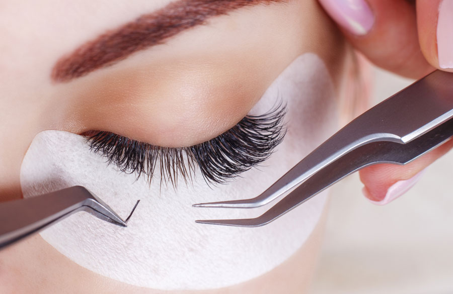 اکستنشن مژه ها