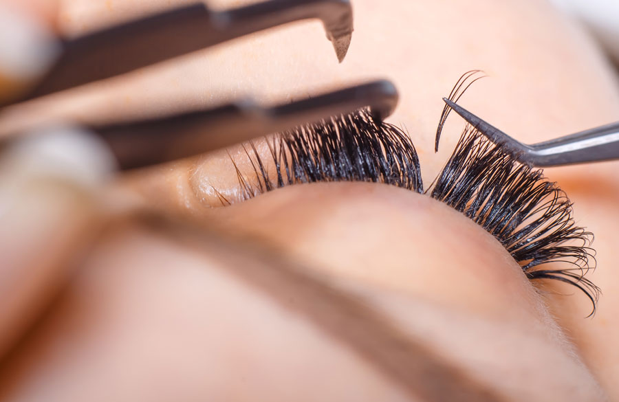 اکستنشن مژه ها